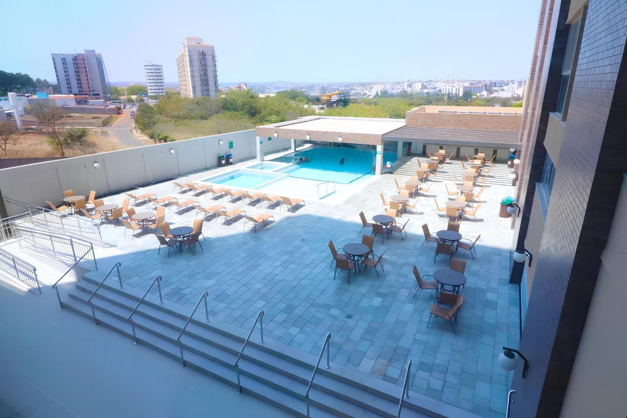 Piazza Diroma Com Acesso Ao Acqua Park Apartamento Caldas Novas Exterior foto